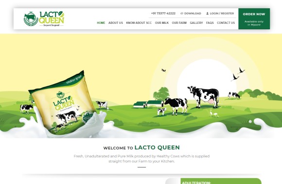 Lactoqueen ( Milk subscription Portal)