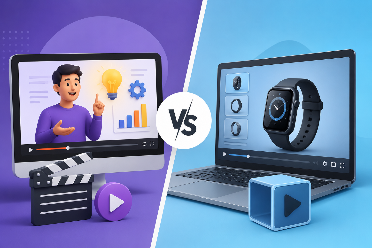 Explainer Videos vs Product Demo Videos: Where 2D Animation Fits Best