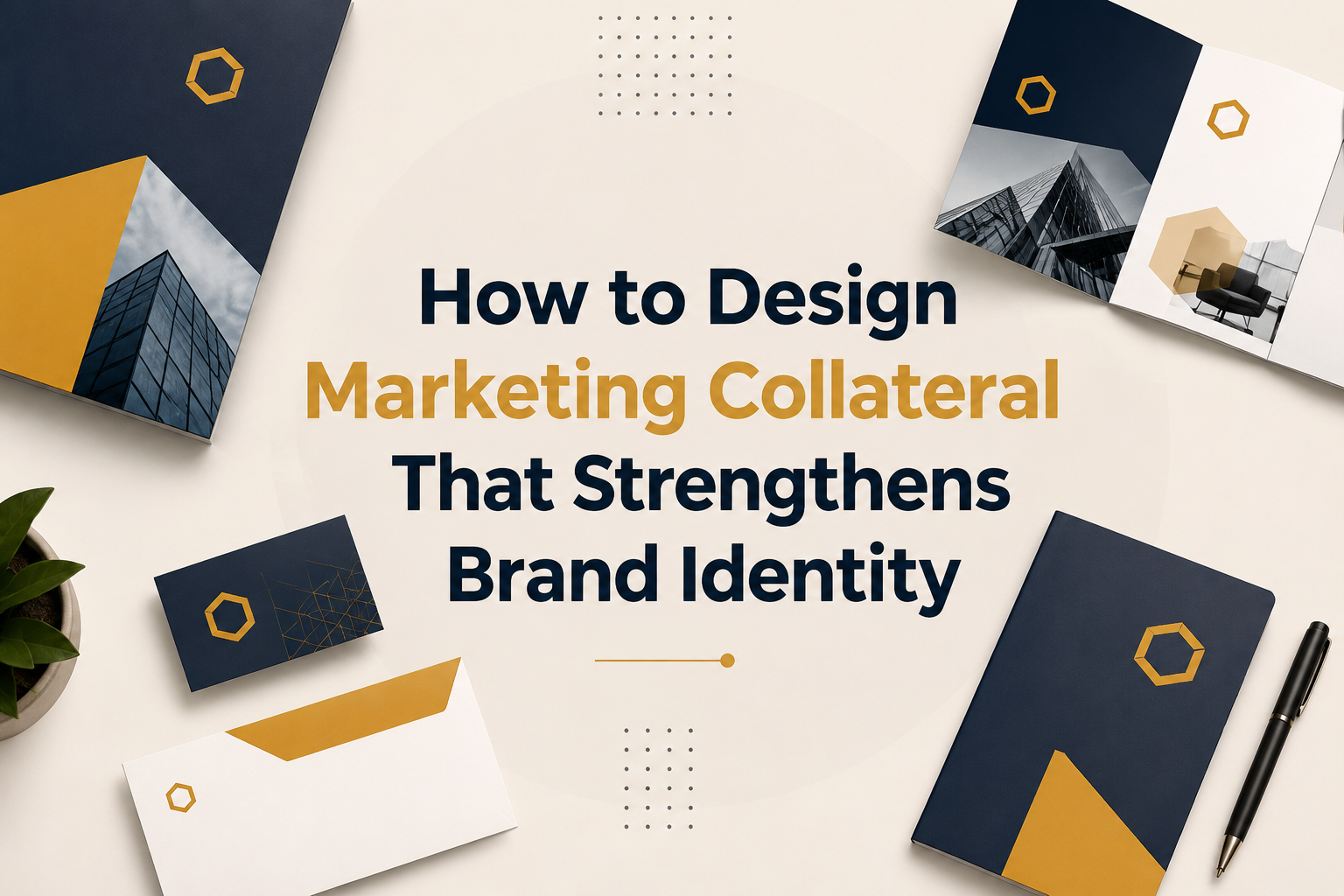 How to Design Marketing Collateral That Strengthens Brand Identity