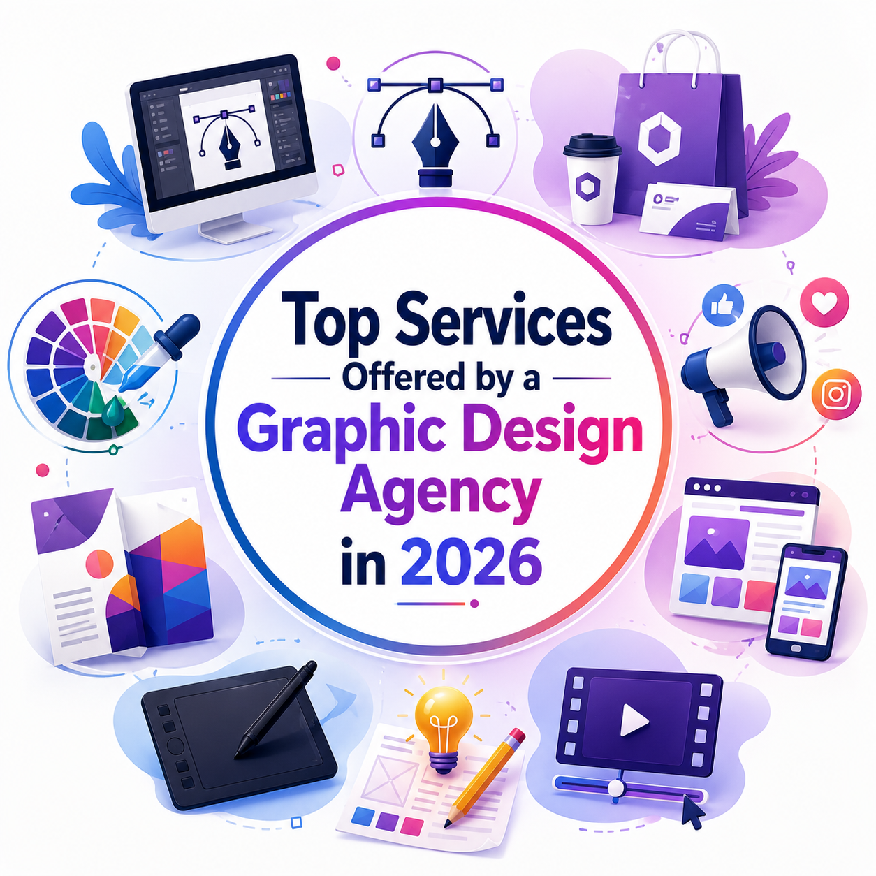 Top Services Offered by a Graphic Design Agency in 2026