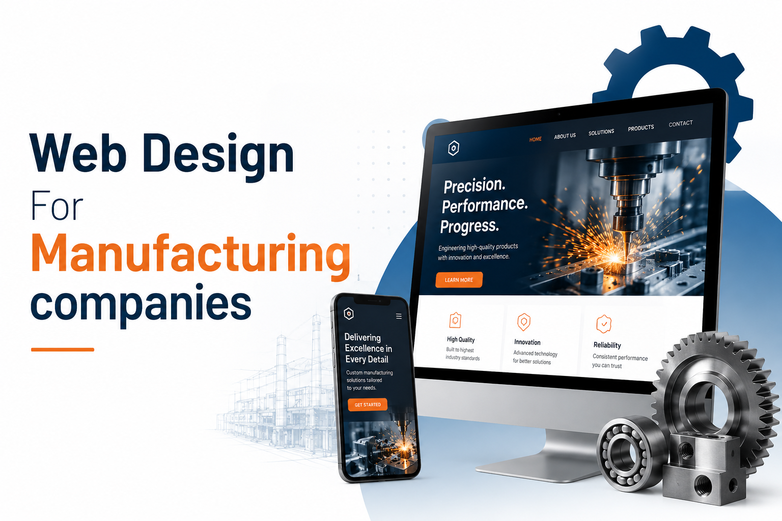 website design for manufacturing companies