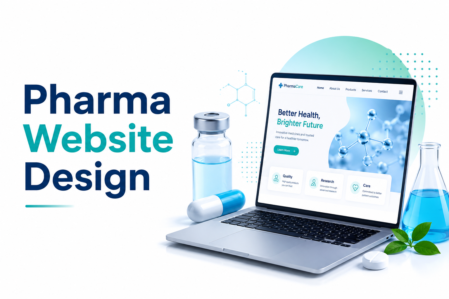 How Website Design Impacts Trust in Pharma Brands