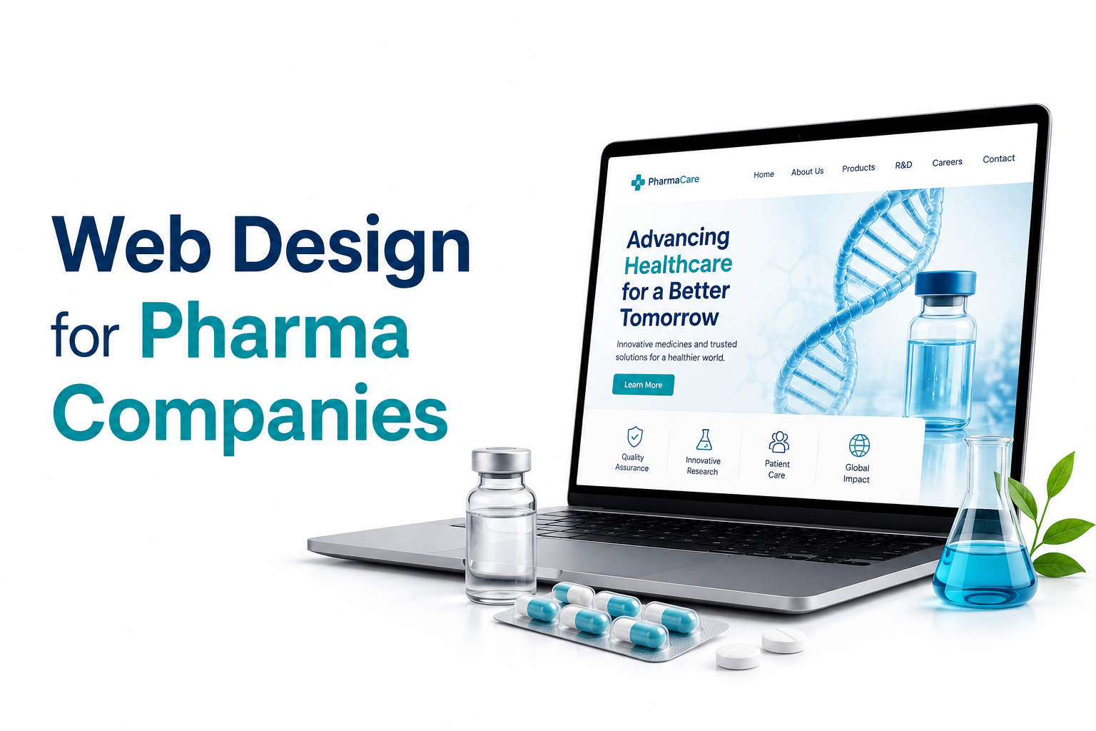 Website Design for Pharmaceutical Companies: Top 7 Questions to Ask Before You Choose a Partner