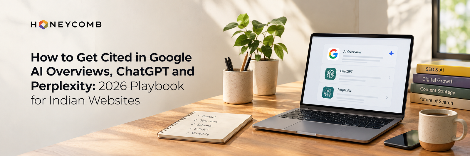 How to Get Cited in Google AI Overviews, ChatGPT and Perplexity: 2026 Playbook for Indian Websites